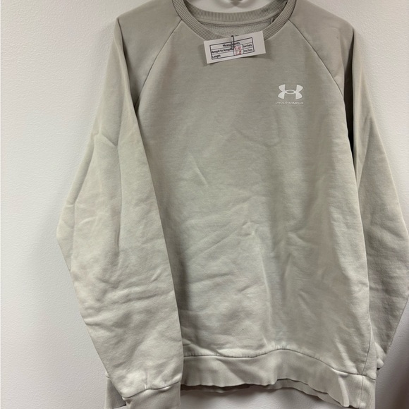 Under Armour Other - Under Armour Men’s Ivory Crewneck Sweatshirt Size XL